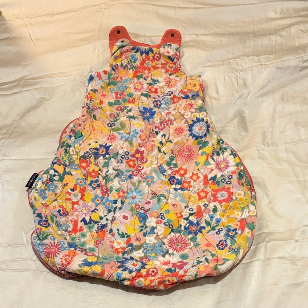 Dockatot floral baby sleep sack 2.5 Tog